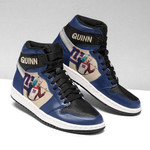 Harley Quinn New York Giants Jordan Sneakers High top Custom Shoes