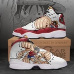 Luffy Gomu Gomu Sneakers One Piece Anime Shoes JD13 Sneakers Personalized Shoes Design