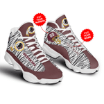 Washington Redskins Football Customized Shoes Air JD13 Sneakers