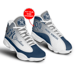 New York Yankees Air JD13 Sneakers Personalized Shoes Gift For Fan