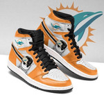Jack Skellington Miami Dolphins Jordan Sneaker High top Shoes