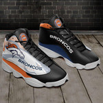 Denver Broncos Air Jordan Sneaker13 Shoes Sport V147 Sneakers JD13 Sneakers Personalized Shoes Design
