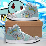 Squirtle Jordan Cute Pokemon Fan Shoes Sport Sneakers