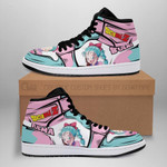 Bulma Shoes Boots Dragon Ball Z Anime Sneakers Fan Gift MN04 Jordan Sneaker
