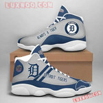 Mlb Detroit Tigers Air Jordan Sneaker13 Custom Shoes Sport Sneakers JD13 Sneakers Personalized Shoes Design