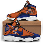 Goku Jordan 13 Shoes Uniform Dragon Ball Anime Sneakers