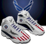 United States Air Force (Usaf) Custom Tennis Shoes Air JD13 Sneakers