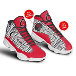 Cincinnati Bearcats Football Personalized Shoes Air JD13 Sneakers