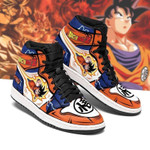 GOKU Shoes High Top Dragon Ball Z Anime form AIR Jordan 1 Sneakers  Lan1