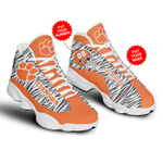 Clemson Tigers Football Personalized Shoes Air JD13 Sneakers For Fan