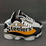 Pittsburgh Steelers Custom Tennis Shoes Air JD13 Sneakers Gift For Fan