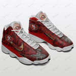 San Francisco 49Ers Air Jordan Sneaker13 235 Shoes Sport Sneakers JD13 Sneakers Personalized Shoes Design