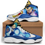 Vegeta Saiyan Blue Jordan 13 Sneakers Dragon Ball Super Anime Shoes