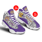 LSU Tigers Football Personalized Shoes Air JD13 Sneakers For Fan