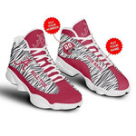 Alabama Crimson Tide Football Customized Shoes Air JD13 Sneakers