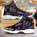 Weed Vibes Color Air Jordan Sneaker13 Sneakers Jd13 Xiii Shoes Sport JD13 Sneakers Personalized Shoes Design