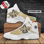 New Orleans Saints Football Air Jordan Sneaker13 Personalized Shoes Sport Sneakers JD13 Sneakers Personalized Shoes Design