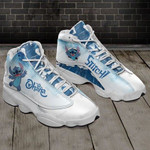 Stitch Ohana Air Jordan 13 Sneakers Personalized Shoes Design