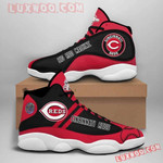 Mlb Cincinnati Reds Air Jordan Sneaker13 Custom Shoes Sport V12 Sneakers JD13 Sneakers Personalized Shoes Design