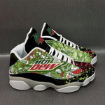 Mountain Dew Drink Custom Tennis Shoes Air JD13 Sneakers Gift For Fan