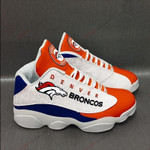 Denver Broncos Air Jordan Sneaker13 Shoes Sport V148 Sneakers JD13 Sneakers Personalized Shoes Design