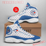 Mlb Toronto Blue Jays Air Jordan Sneaker13 Custom Personalized Shoes Sport Sneakers JD13 Sneakers Personalized Shoes Design