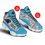Carolina Panthers Football Customized Shoes Air JD13 Sneakers