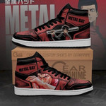 Metal bat jordan sneakers one punch man anime custom shoes mn10