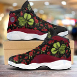 In A World Full Of Roses Be A Shamrock Air Jordan Sneaker13 Sneakers Jd13 Xiii Shoes Sport Jd13 JD13 Sneakers Personalized Shoes Design