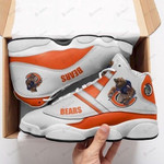 Chicago Bears Football Custom Air Jordan Sneaker13 Tennis For Fan Shoes Sport Sneakers JD13 Sneakers Personalized Shoes Design