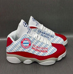 Bayern Munich Air JD13 Sneakers Personalized Tennis Shoes Gift For Fan