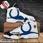 Indianapolis Colts Football Air JD13 Sneakers Personalized Shoes