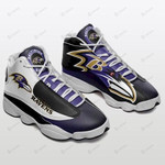 Baltimore Ravens Customized Air JD13 Sneakers Tennis Shoes For Fan