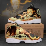 Naruto Kurama Mode Jd13 Sneakers Naruto Custom Anime Shoes JD13 Sneakers Personalized Shoes Design