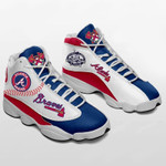 Atlanta Braves form AIR Jordan 13 Sneakers Baseball Team Sneakers -Hao1