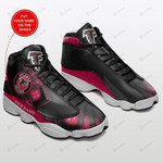 Atlanta Falcons Personalized Air Jordan Sneaker13 398 Shoes Sport Sneakers JD13 Sneakers Personalized Shoes Design