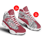 Washington State Football Personalized Air Jordan Sneaker13 For Fan Shoes Sport Sneakers JD13 Sneakers Personalized Shoes Design