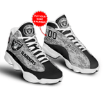 Las Vegas Raiders Football Personalized Shoes Air JD13 Sneakers Camo