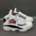 Denver Nuggets Basketball Team Custom Tennis Shoes Air JD13 Sneakers