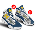 Michigan Wolverines Football Customized Shoes Air JD13 Sneakers