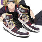 Naruto temari shoes skill costume boots naruto anime jordan sneakers