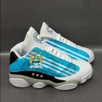 Manchester City Football team form AIR Jordan 13 Sneakers -Hao