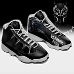 Wakanda Forever Black Panther Custom Tennis Shoes Air JD13 Sneakers