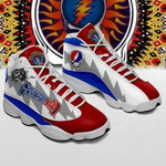 Grateful Dead Personalized Tennis Shoes Air JD13 Sneakers Gift For Fan