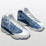 Dallas Cowboys Shoes Personalized Air JD13 Sneakers Gift For Fan
