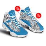 Detroit Lions Football Personalized Shoes Air JD13 Sneakers For Fan