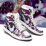 Luffy One Piece JD Sneakers High-top Jordan Shoes Customized For Fan