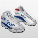 Dodgers Team Personalized Tennis Air Jordan Sneaker13 For Fan Shoes Sport Sneakers JD13 Sneakers Personalized Shoes Design