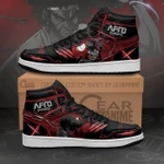 Afro Samurai Sneakers Black Red Custom Anime Shoes MN11 Jordan Sneaker