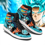 Goku Blue Dragon Ball Sneakers Anime Air Sneakers Jordan Sneakers Sport